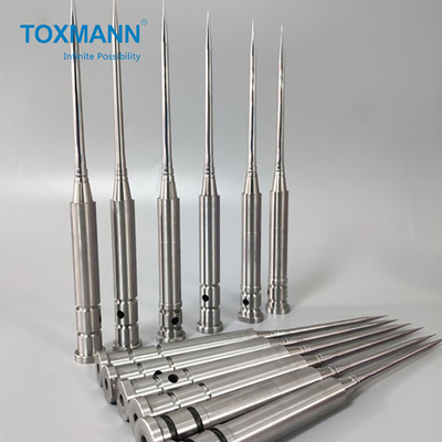 0.002mm دبابيس قالب SKD61 مقواة ، دبابيس مثقوبة للأدوات البلاستيكية الطبية
