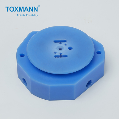 قطع غيار الآلات البلاستيكية Toxmann POM ، أجزاء من النايلون CNC بالقطع البلاستيكية