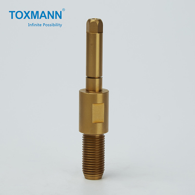 أجزاء تحول CNC البرونزية العملية ، مكونات CNC الدقيقة لتدوير العمود