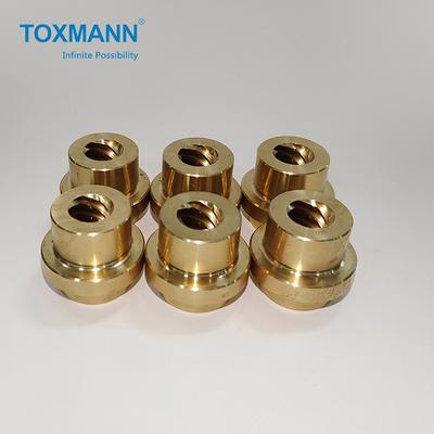 Toxmann Brass Turned CNC مخرطة قطع غيار لقالب بلاستيكي