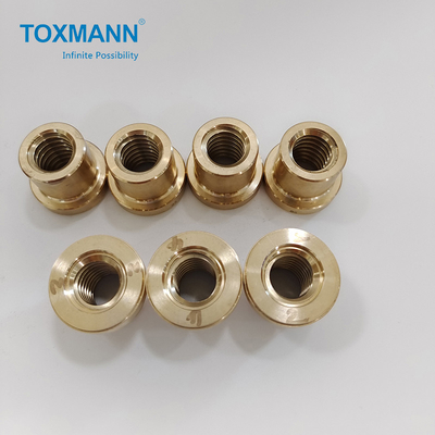 Toxmann Brass Turned CNC مخرطة قطع غيار لقالب بلاستيكي