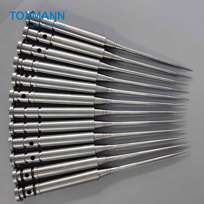 0.002mm دبابيس قالب SKD61 مقواة ، دبابيس مثقوبة للأدوات البلاستيكية الطبية