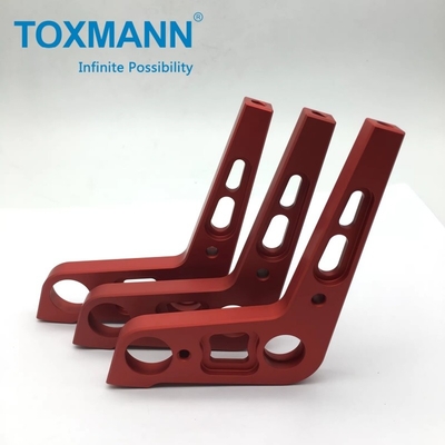 محرك التغيير المزدوج ذو المحامل المزدوجة القصيرة القصيرة جزء طحن CNC الألومنيوم 6061-T6 المضغوط بدقة عالية