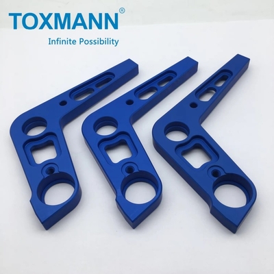 محرك التغيير المزدوج ذو المحامل المزدوجة القصيرة القصيرة جزء طحن CNC الألومنيوم 6061-T6 المضغوط بدقة عالية